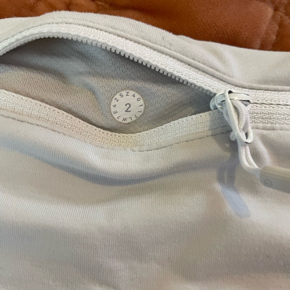 Lululemon Athletica White Athletic Shorts - Picture 3 of 4